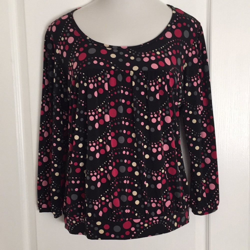 Only Nine polka dot top